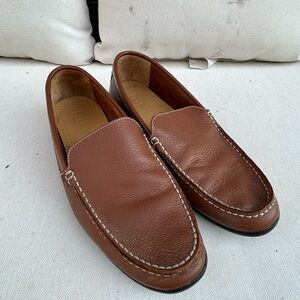 Footjoy MensBrown Leather Loafers